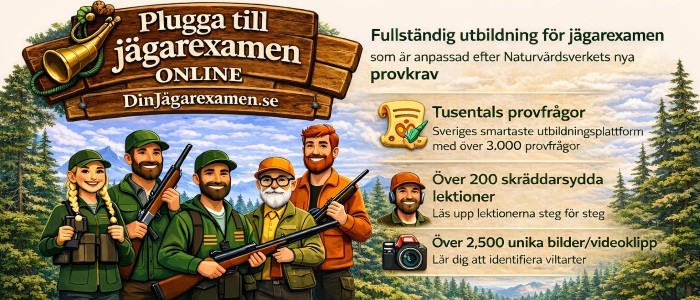 Plugga till j&auml;garexamen online - 30 % rabatt p&aring; medlemskap