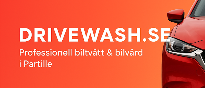 DriveWash Partille - 10-15 % rabatt p&aring; biltv&auml;tt & rekond!