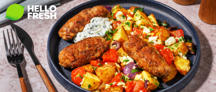 Spara upp till 1039 kr hos HelloFresh + gratis snacks i 4 m&aring;nader!