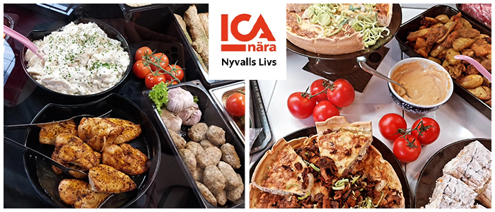 ICA N&auml;ra Nyvalls Livs - 10 % rabatt p&aring; lunchbuff&eacute;